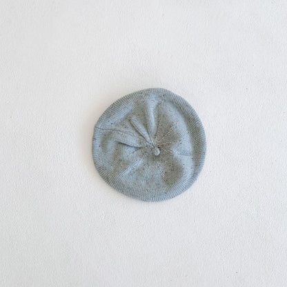 くすみニットベレー帽(7color)