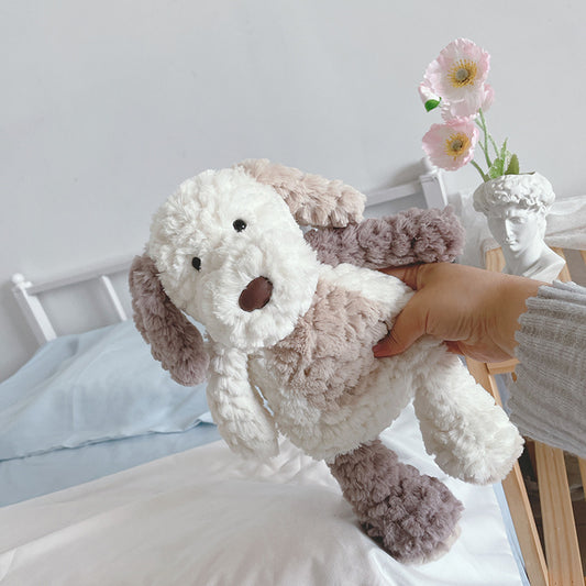 holiday dog stuffed toy