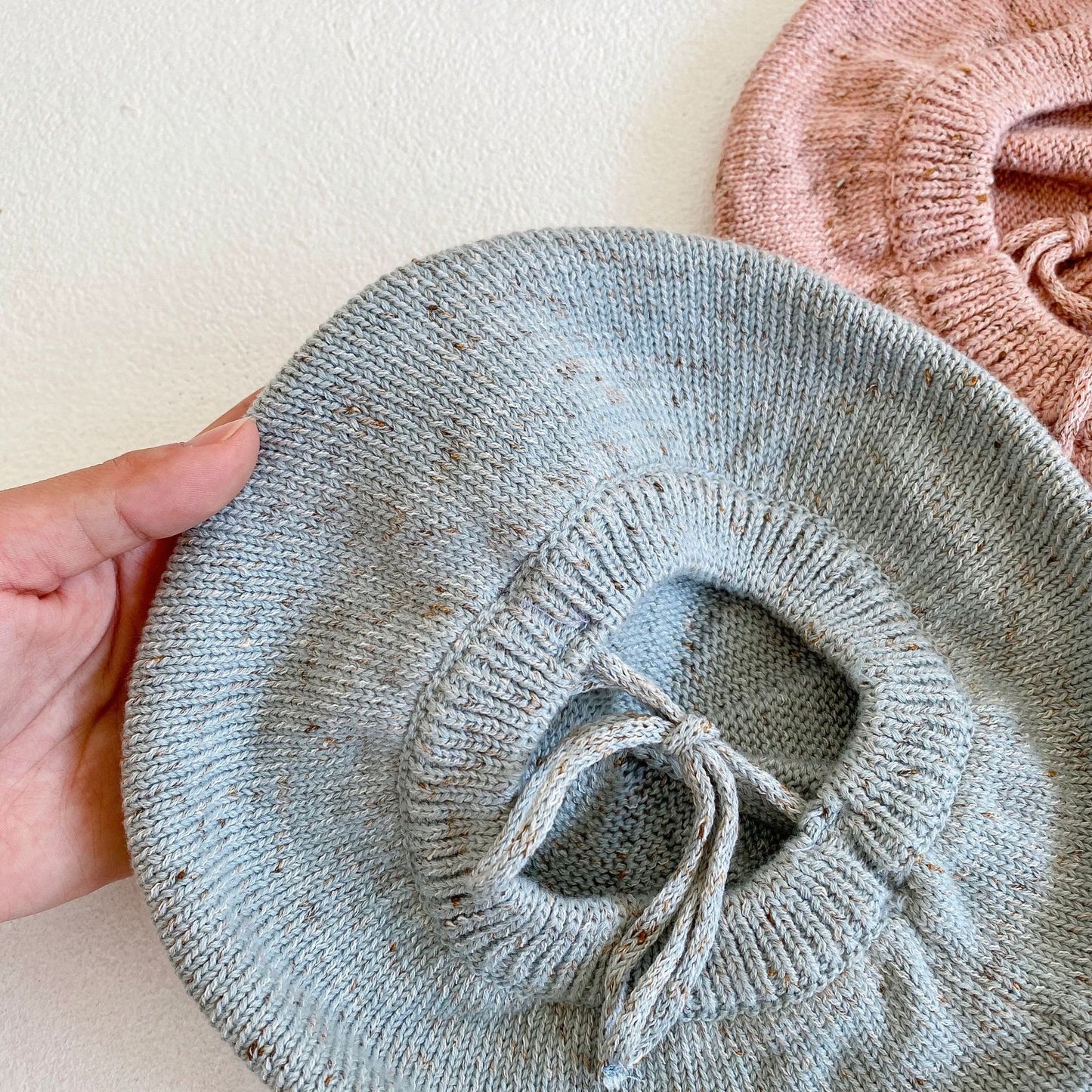 くすみニットベレー帽(7color)