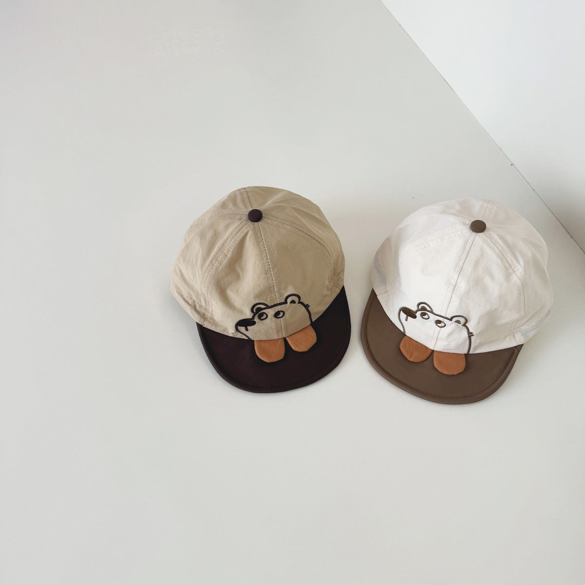 🅽🅴🆆 [4color / one size] カジュアルベアデザインキャップ