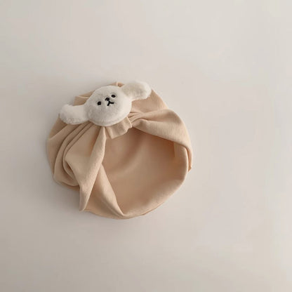 ぷっくりワンワンターバンキャップ(3color)