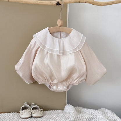 シフォンふんわりロンパース