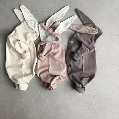 🅽🅴🆆 [4color / 59-90] ラビットジッパーロンパース