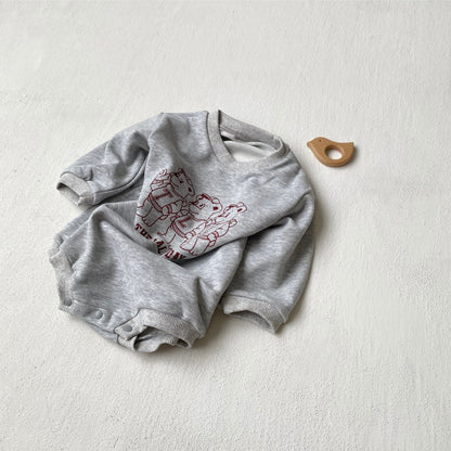 ベアブラザースウェットロンパース(2color)