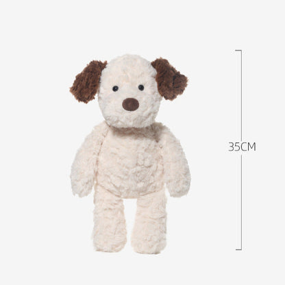 brown eared dog stuffed toy