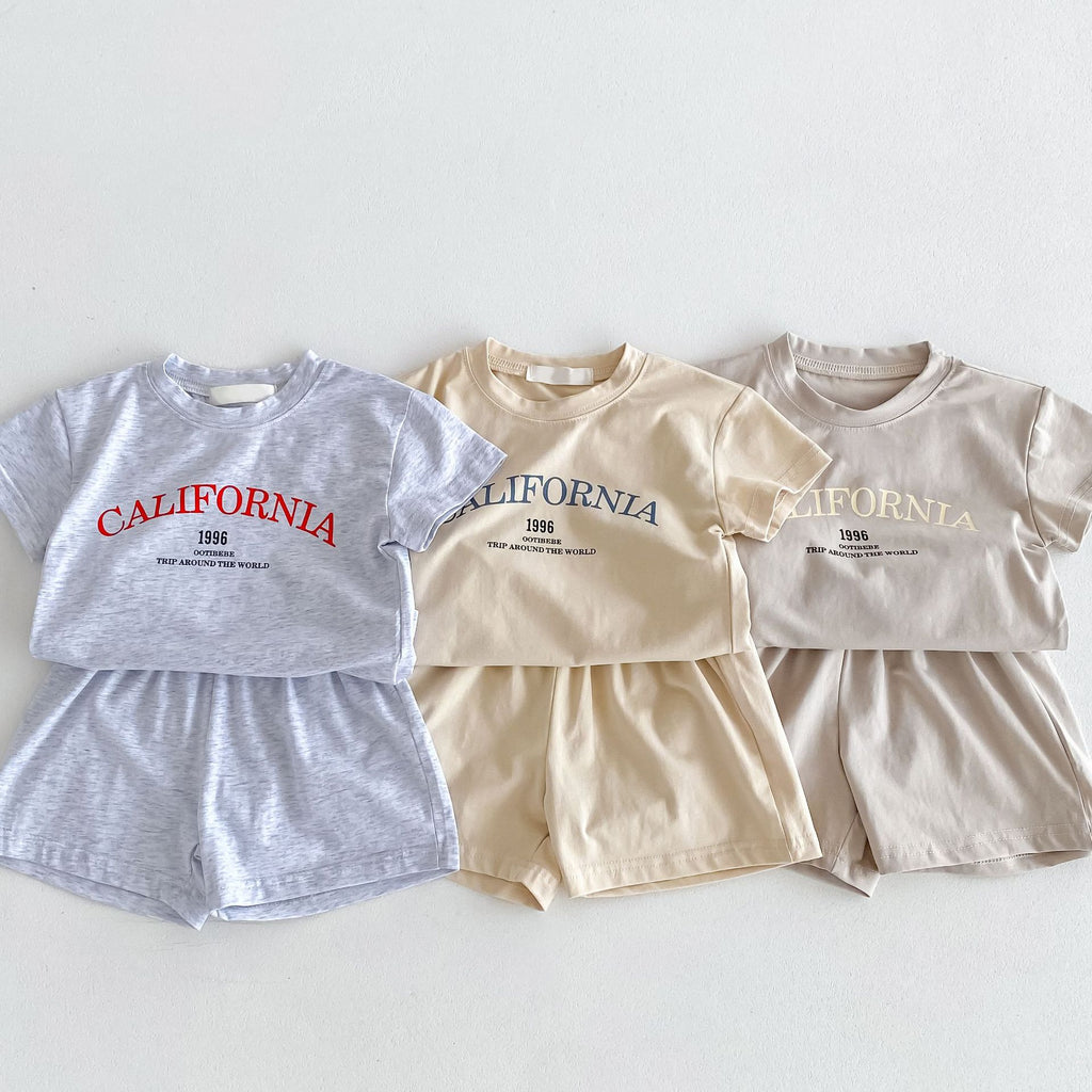 フレンチカジュアルサマーセット(3color)