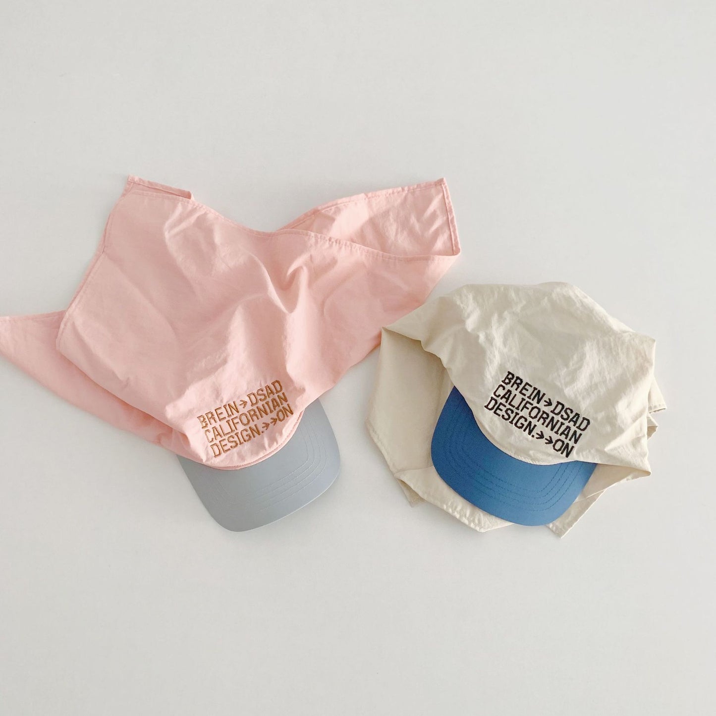 ロゴ刺繍スカーフキャップ(4color)