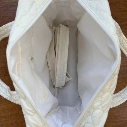 ハートキルティングスクエアベビーバッグ