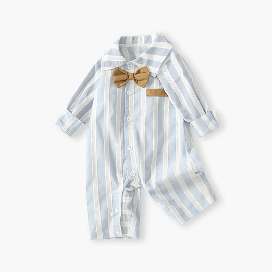🅽🅴🆆 ストライプベビーセレモニーロンパース