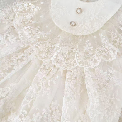 🅽🅴🆆 ヨーロピアンレースドレスロンパース