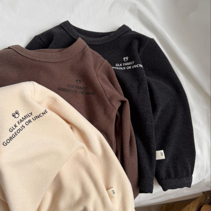 🅽🅴🆆 [3color / 80-130] シンプルデザイントングスリーブT