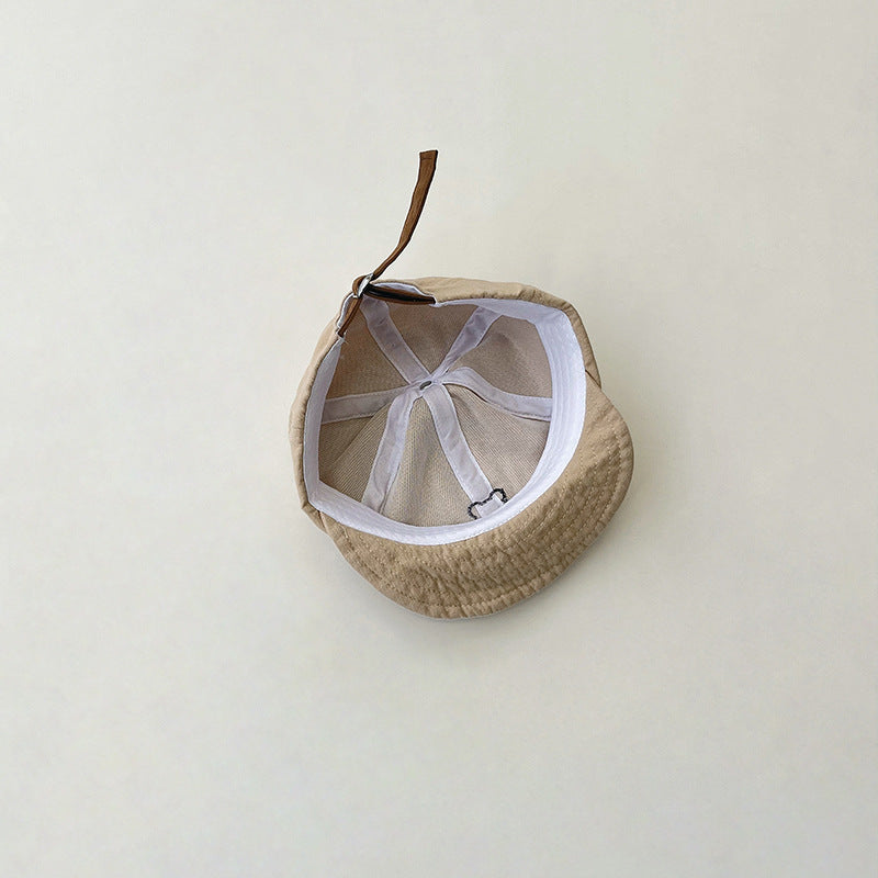 ベア刺繍カジュアルキャップ(4color)