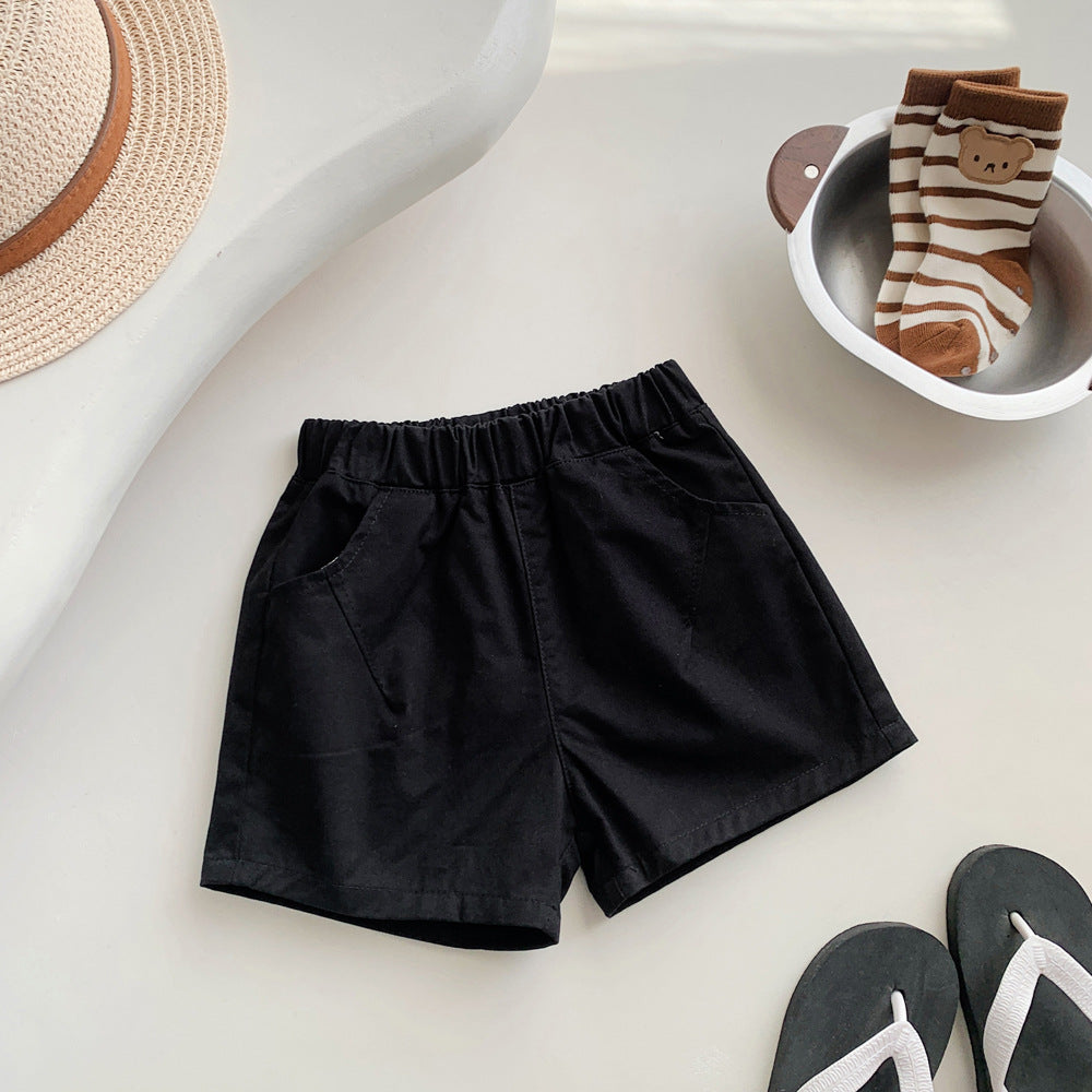 🅽🅴🆆 [7color / 90-140] カーゴカラーショートパンツ