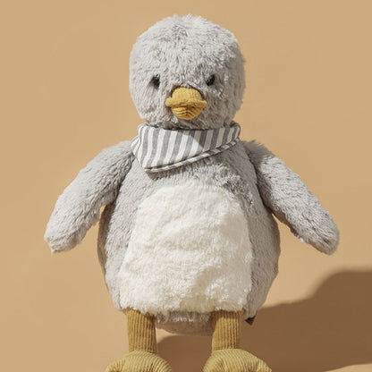scarf penguin stuffed toy