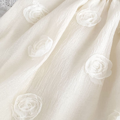 ナチュラルローズショルダーロンパース