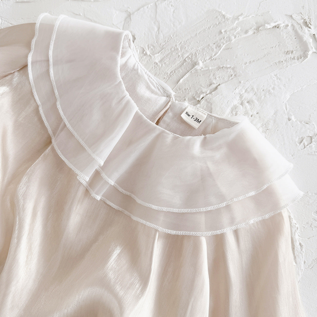 シフォンふんわりロンパース