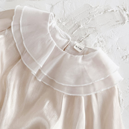 シフォンふんわりロンパース