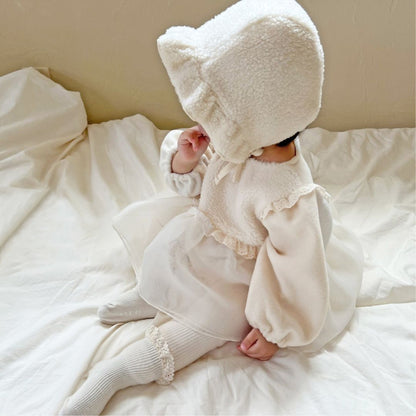 🅽🅴🆆 もこもこホワイトセレモニーベビーセット