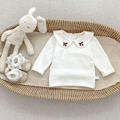 [73-120] カレッジセレモニーさくらんぼトップス&チェックワンピ