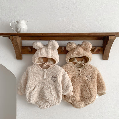 モコモコなりきりベビーベアセット(2color)