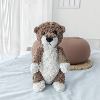 🅽🅴🆆 embossed otter stuffed toy
