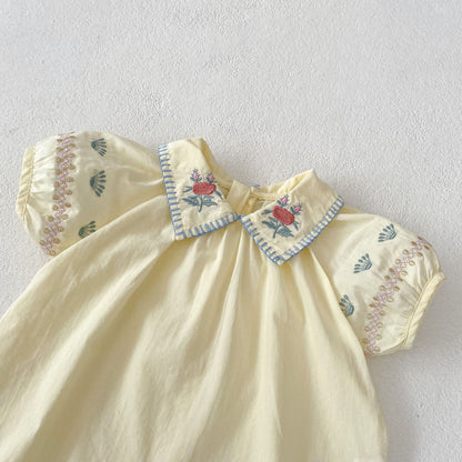 🅽🅴🆆 [73-100] 北欧お花刺繍サマーセットアップ