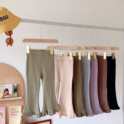 🅽🅴🆆 [7color / 90-140] フレアレギンスパンツ