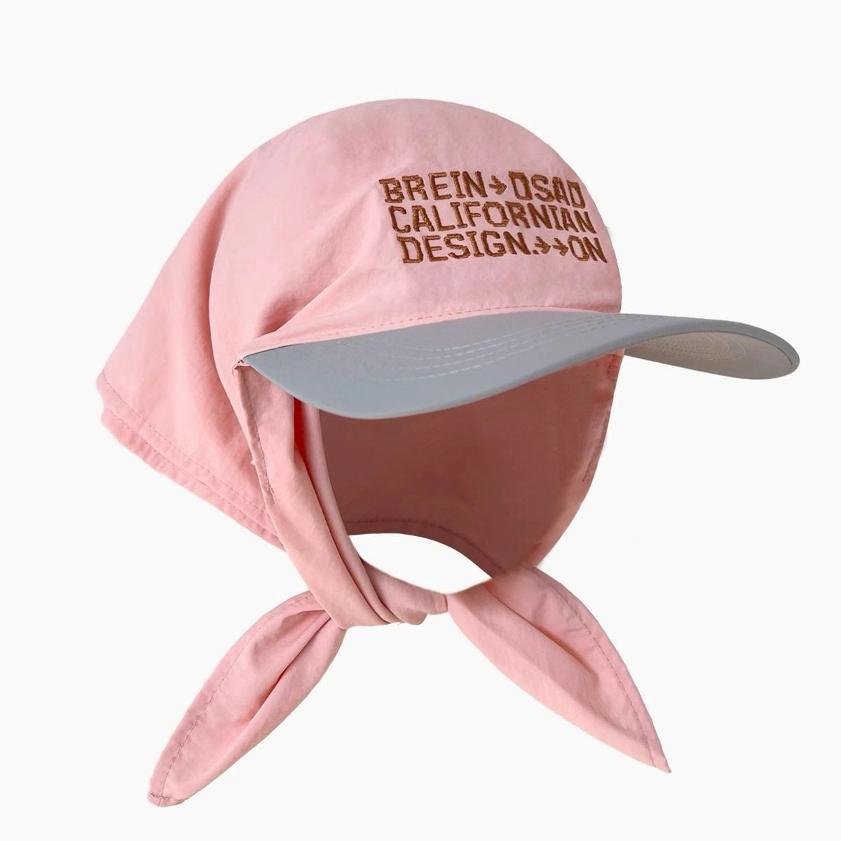 ロゴ刺繍スカーフキャップ(4color)