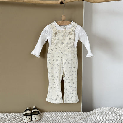 フローラルナチュラルオーバーオール