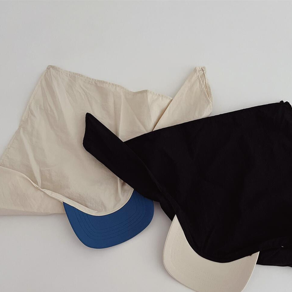 ロゴ刺繍スカーフキャップ(4color)