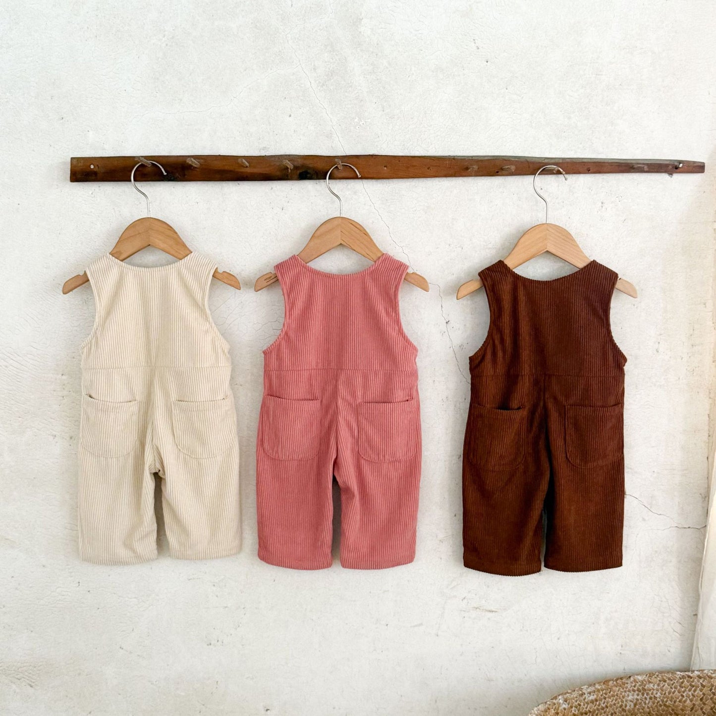 ラブリーコーデュロイサロペット(3color)