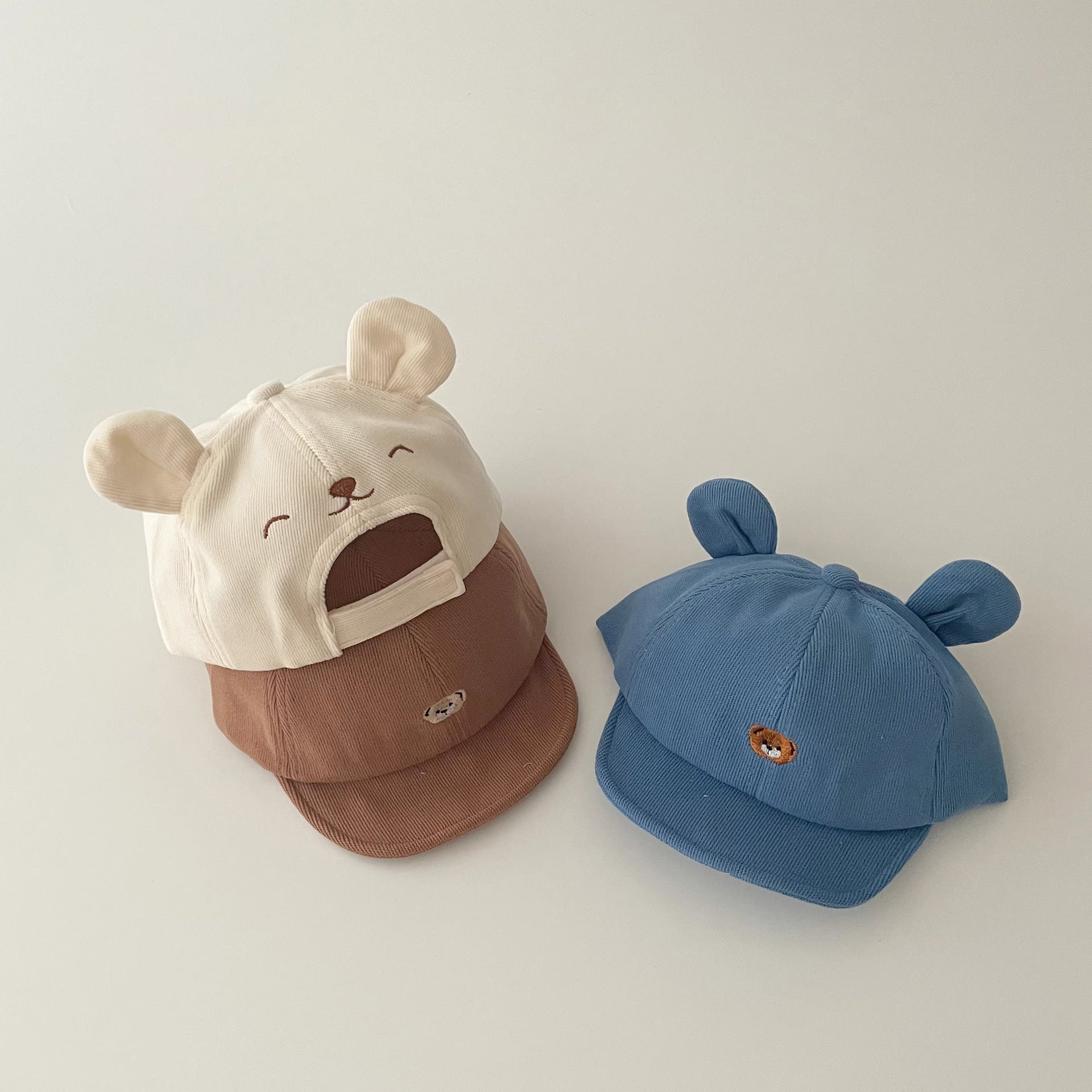 🅽🅴🆆 にっこりクマさんキャップ(5color)