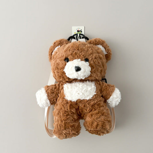 🅽🅴🆆 [2color / one size] テディベアキッズリュック