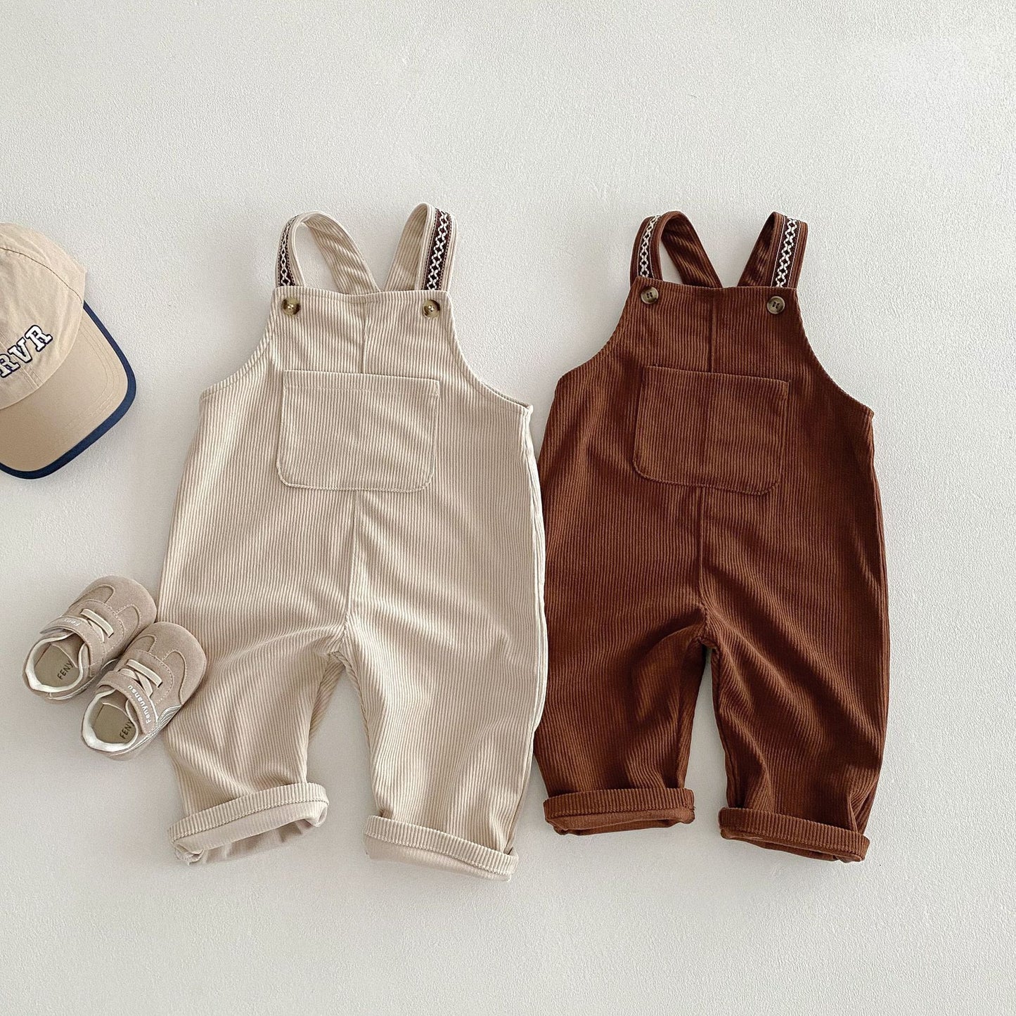 カントリーコーデュロイオーバーオール(2color)