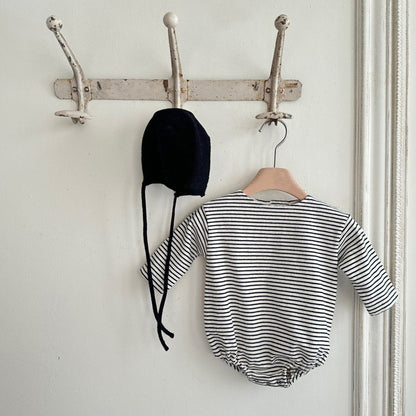 フレンチボーダーロンパース(2color)