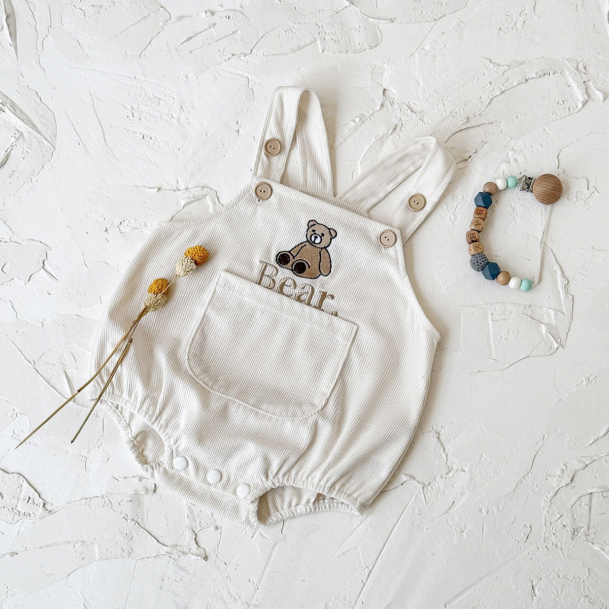 ベアーポケットオーバーオール