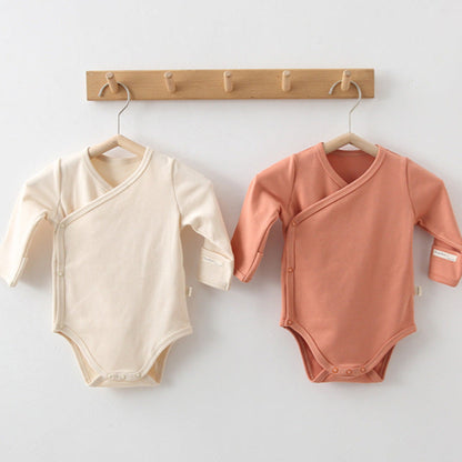 ベビーコットンロンパース(6color)