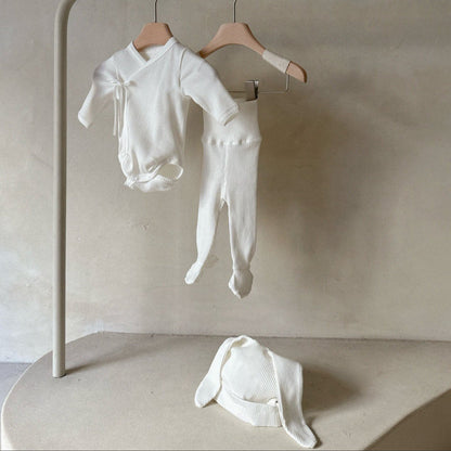 ベビーうさぎナチュラル3点セット(2color)