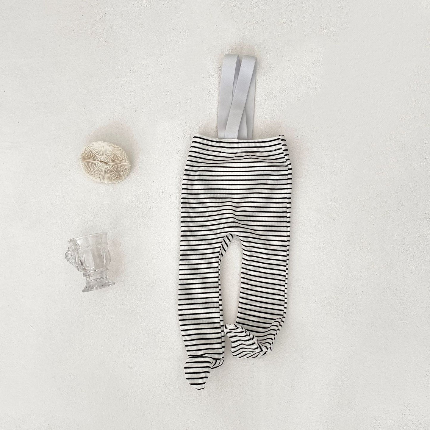 ボーダーサスペンダーレギンス(2color)