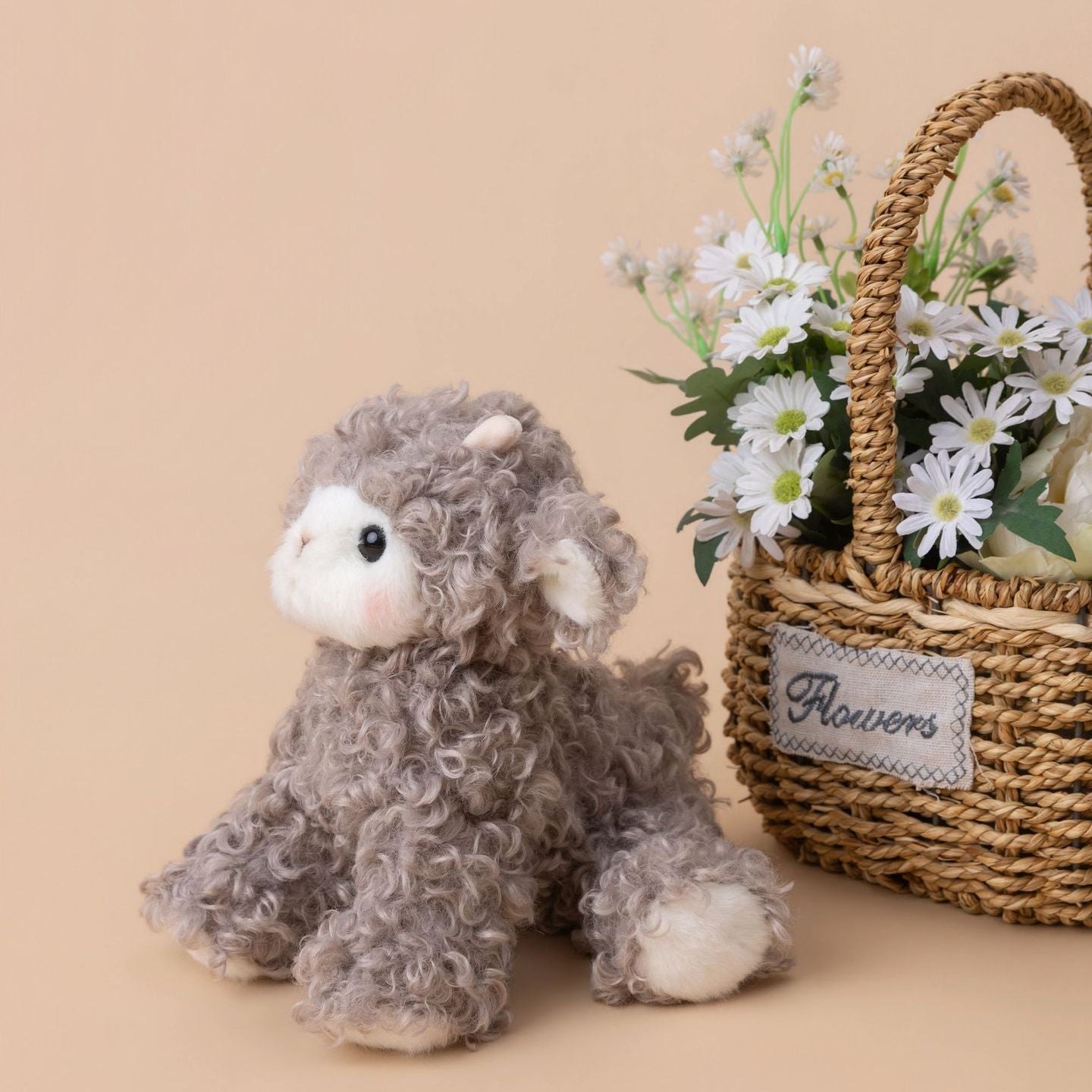 🅽🅴🆆 kuruhair sheep stuffed toy