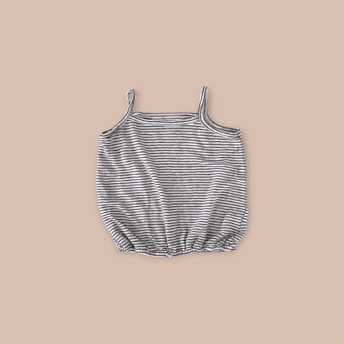 🅽🅴🆆 [2color / 66-90] ベビーキャミボーダーセットアップ