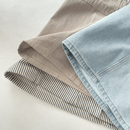 淡色デニムスカートサロペット(3color)