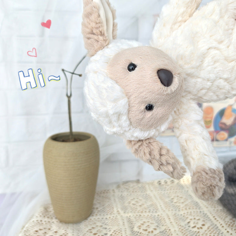 [2color] taremimi sheep stuffed toy