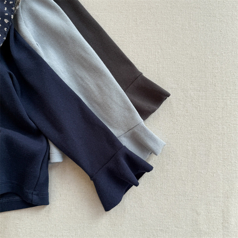 小花衿チューリップトップス(3color)