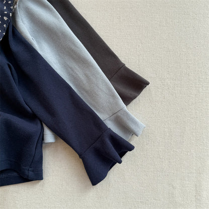 小花衿チューリップトップス(3color)