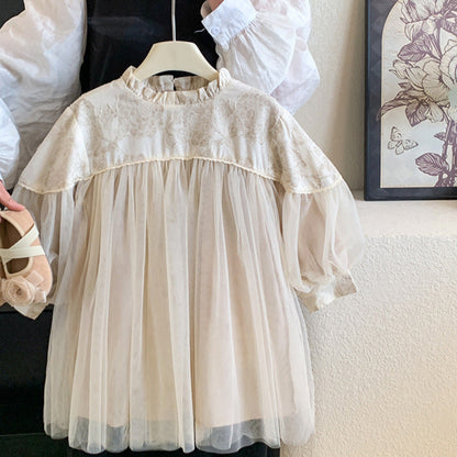 🅽🅴🆆 フラワー切替チュールドレス