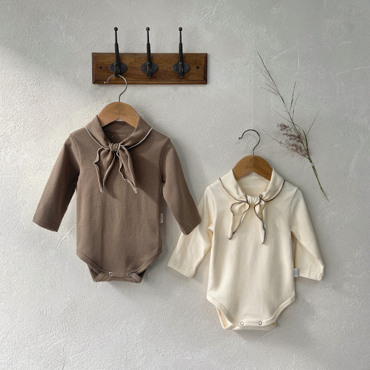 フレンチスカーフロンパース(2color)