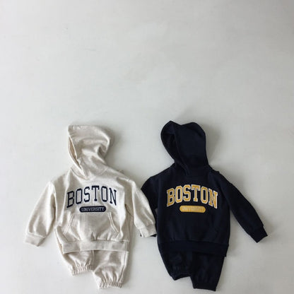 ボストンロゴスウェットセットアップ(2color)