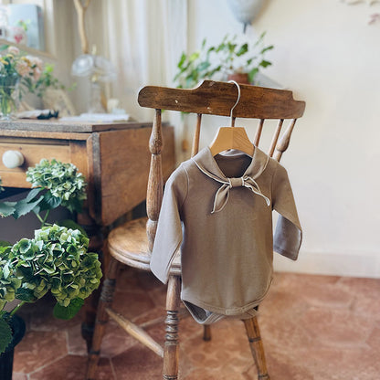 フレンチスカーフロンパース(2color)