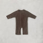 縄編みショコラニットロンパース(3color)